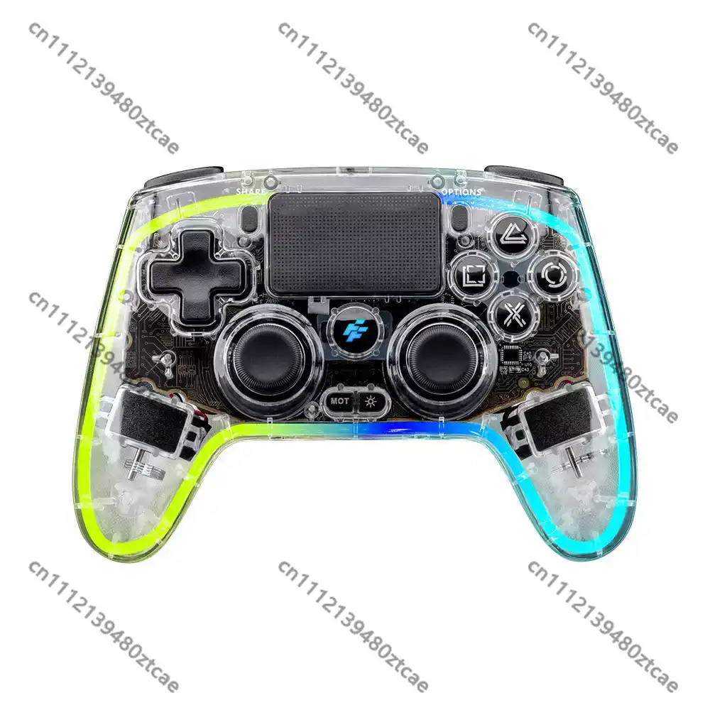 Esports Gaming Hardware - وحدة تحكم ألعاب لاسلكية شفافة متوافقة