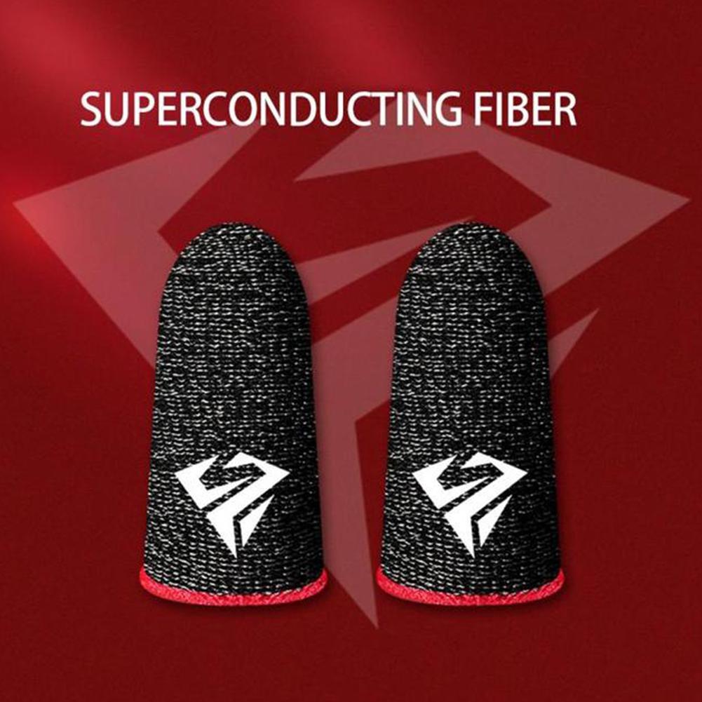 Esports Gaming Finger Sleeve - قطعتان من أغطية الأصابع للألعاب الإلكترونية،