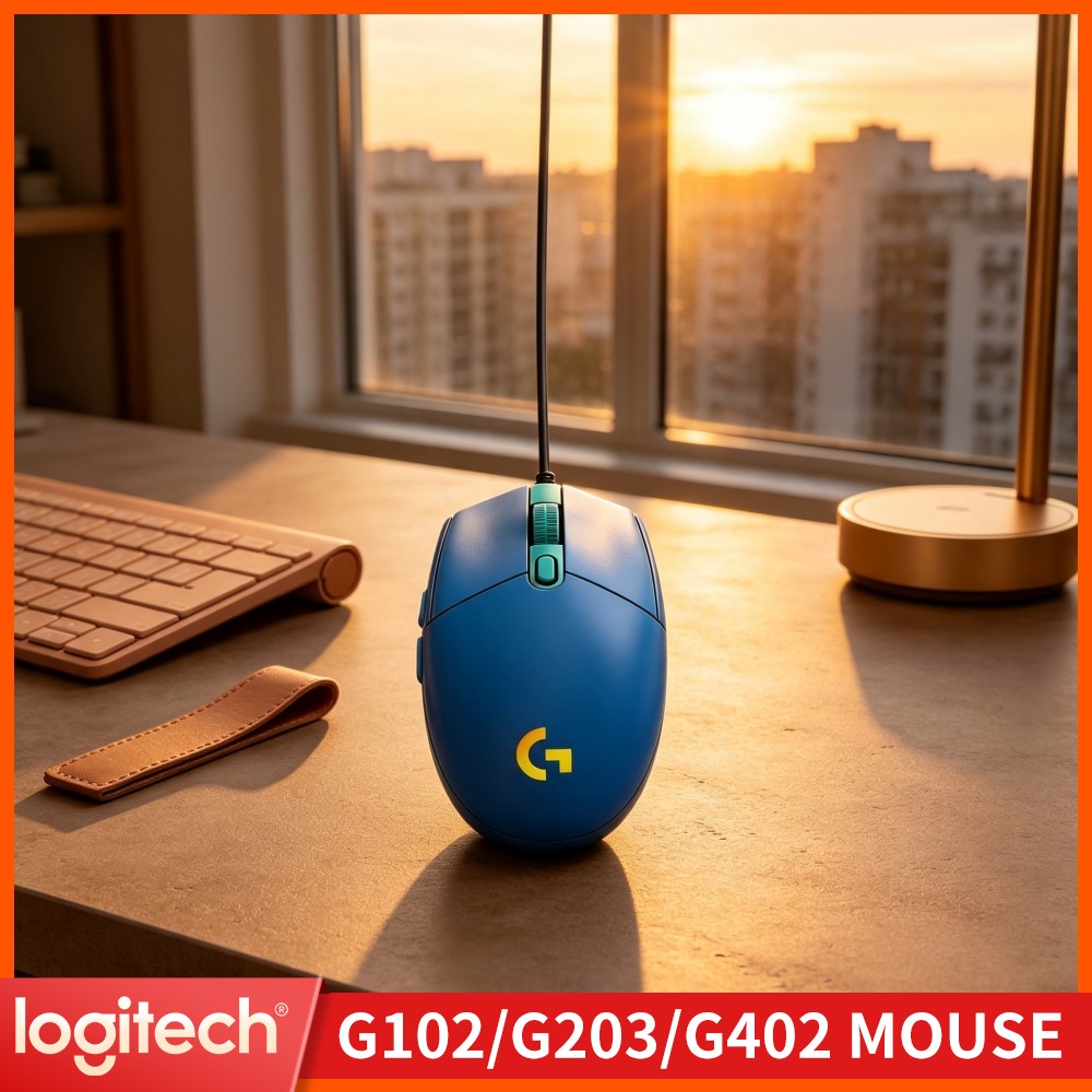 Logitech Mouse G203 - ماوس الألعاب السلكي لوجيتك G203 مع