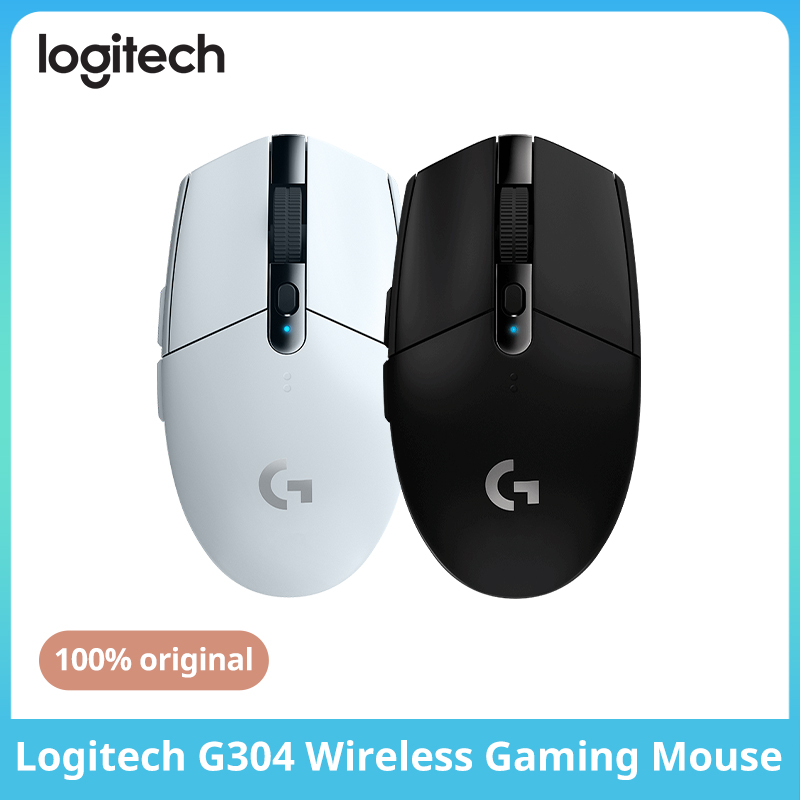 Logitech Mouse G203 - ماوس ألعاب لاسلكي خفيف السرعة G304