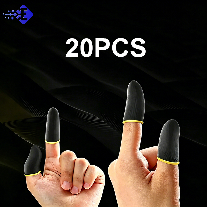 Esports Gaming Finger Sleeve - 20 قطعة من أغطية الأصابع للألعاب،