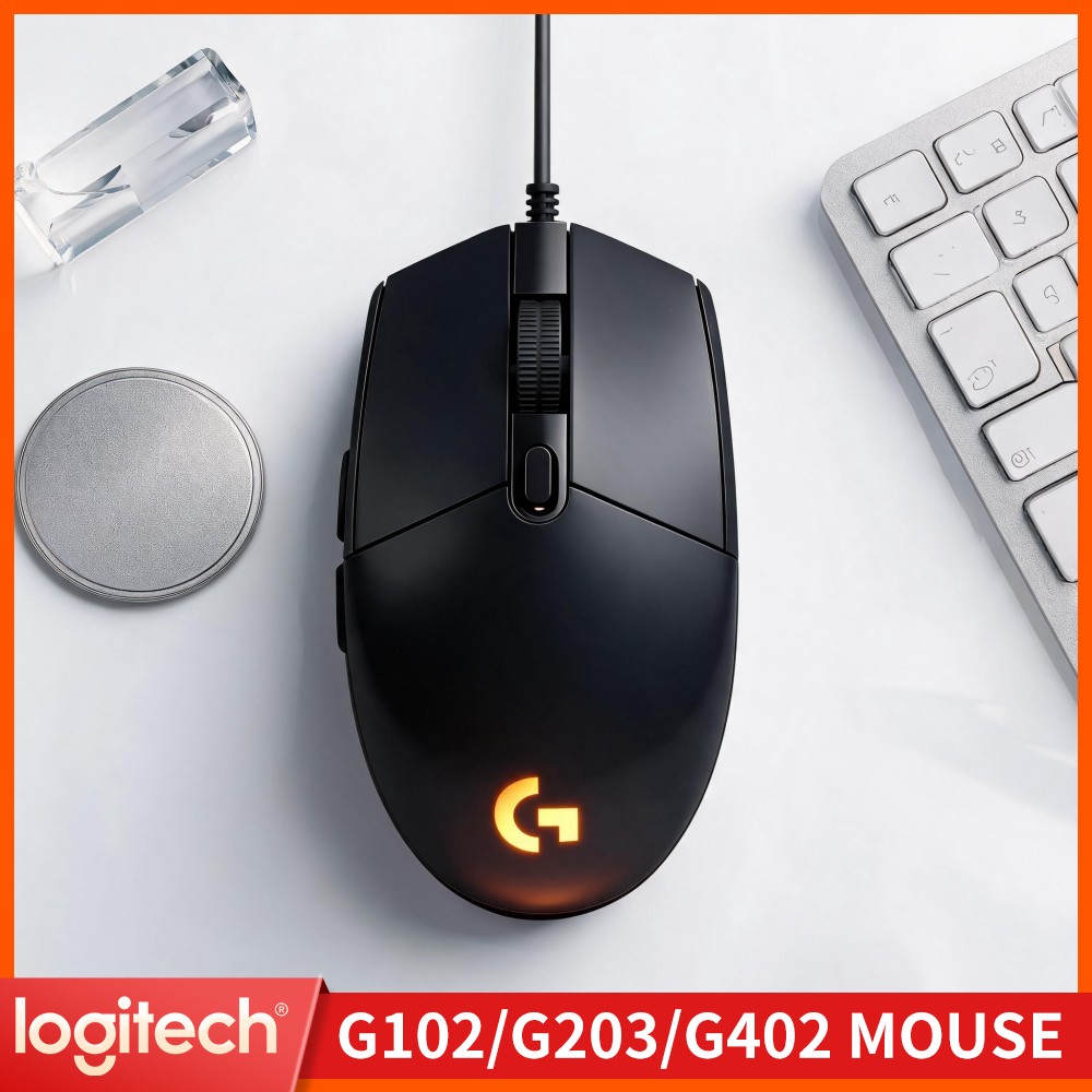 Logitech Mouse G203 - ماوس الألعاب السلكي لوجيتك G203 بأزرار