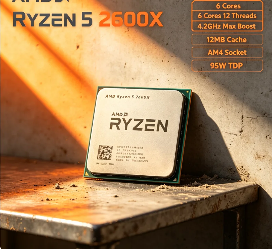 Esports Gaming Pc - معالج سطح المكتب AMD R5 2600X