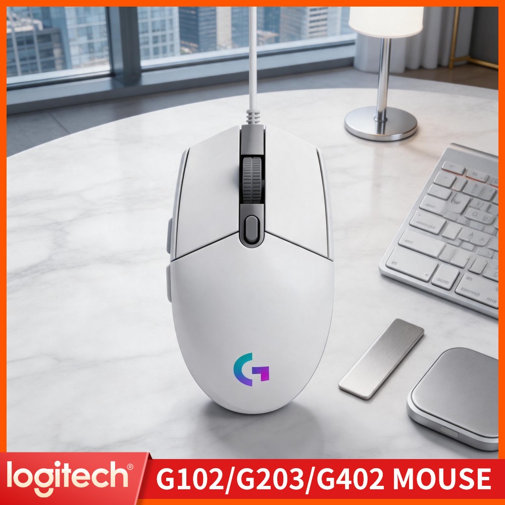 ماوس الألعاب السلكي لوجيتك G20 - مراجعة Logitech Mouse G203 وسعره