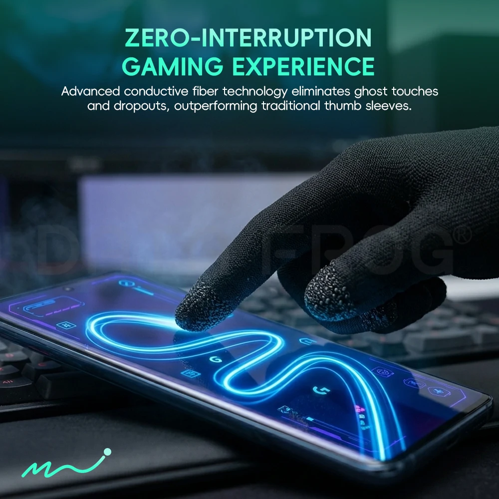 قفازات الألعاب المحمولة من دات - مراجعة Esports Gaming Finger Sleeve وسعره
