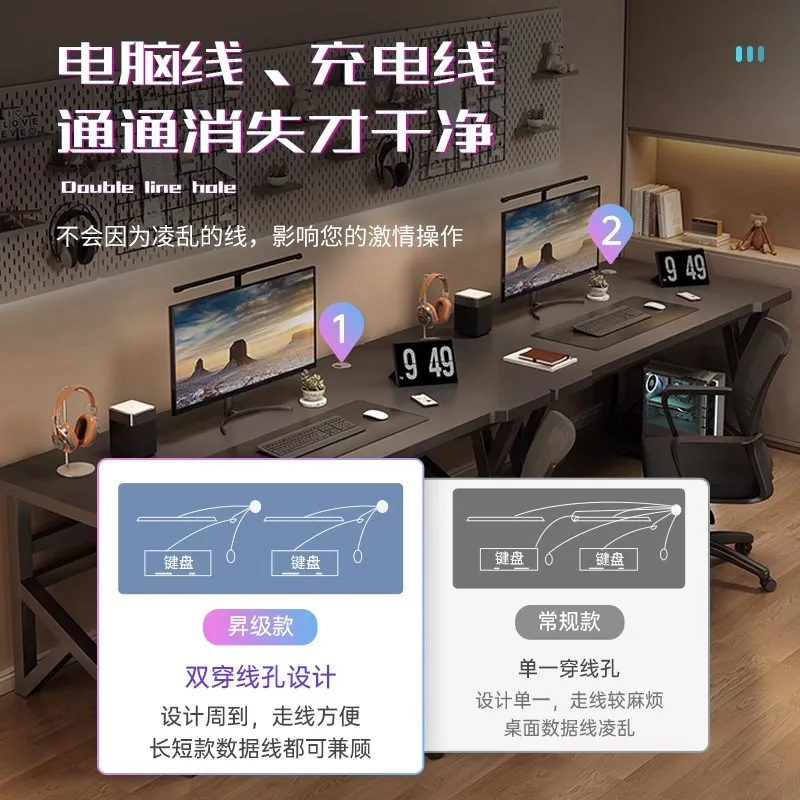طاولة كمبيوتر مزدوجة للألعاب ا - مراجعة Esports Gaming Station Desk وسعره
