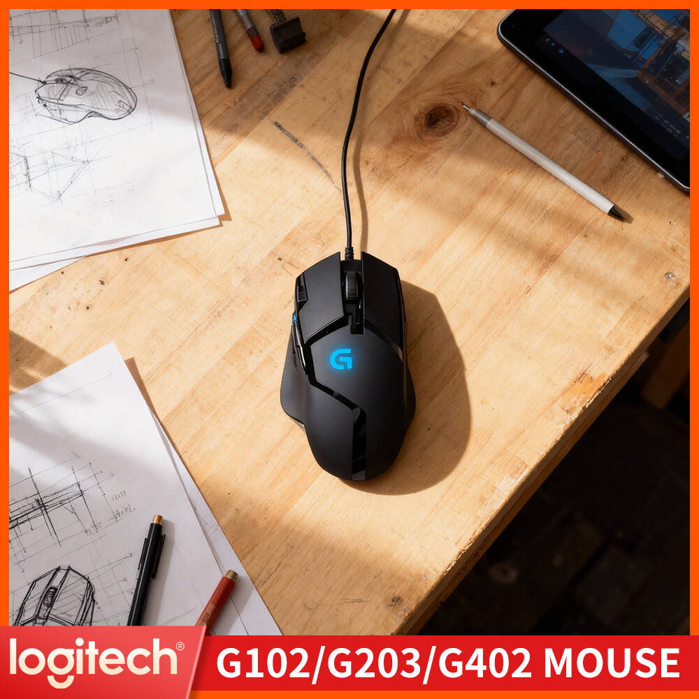 فأرة ألعاب سلكية لوجيتك G402 ب - مراجعة Esports Gaming Competition وسعره