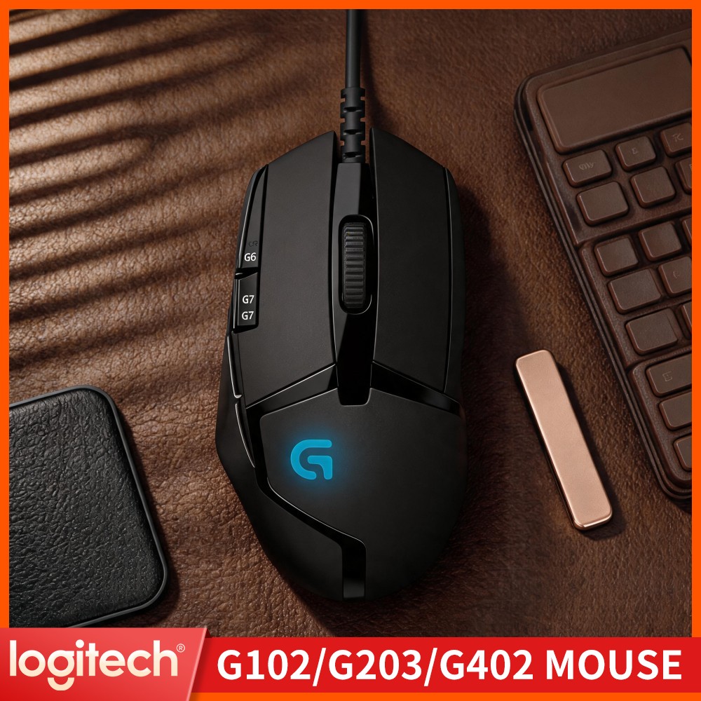ماوس الألعاب لوجيتك G102 برودي - مراجعة Logitech Mouse G203 وسعره