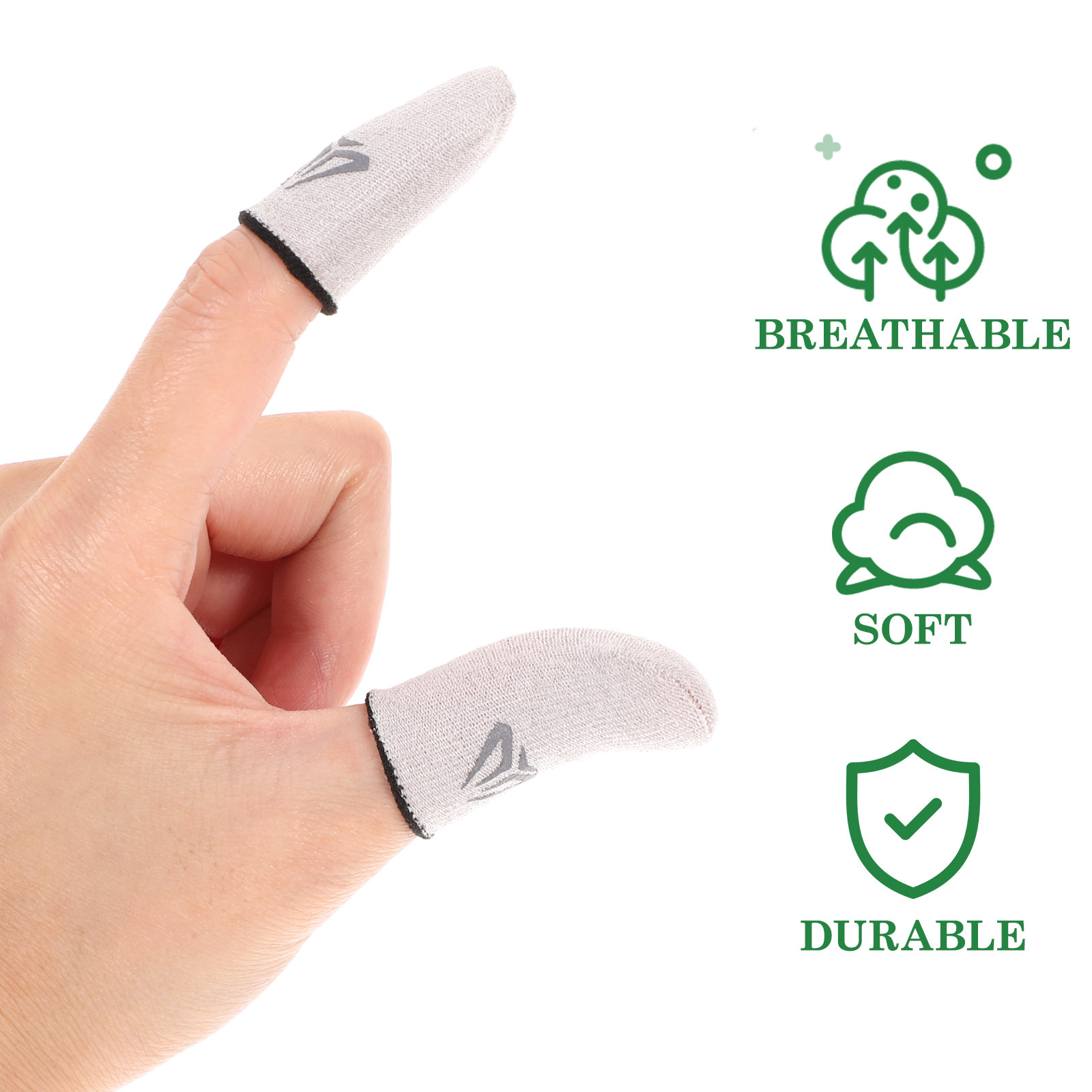 زوج واحد من أغطية الأصابع للأل - مراجعة Esports Gaming Finger Sleeve وسعره