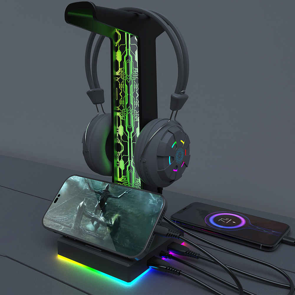 حامل سماعة رأس للألعاب RGB ، م - مراجعة Esports Gaming Pc وسعره